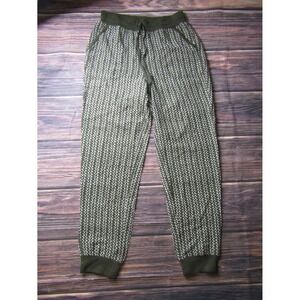 Max Studio Womens Size Small Green Jogger Sweatpants Pants Preowned